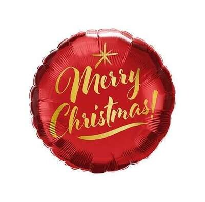 Merry Christmas klassisch rot-Gold Merry Christmas klassisch rot-Gold