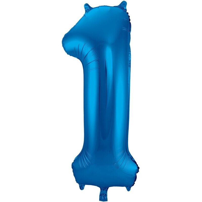 Ballon Zahl 86 cm Dunkelblau Ballon Zahl 86 cm Dunkelblau
