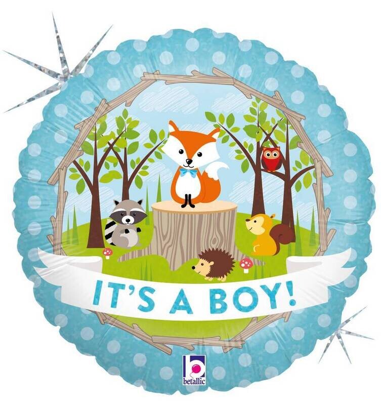 Folienballon 45 cm It´s a Boy Waldtiere Folienballon 45 cm It´s a Boy Waldtiere