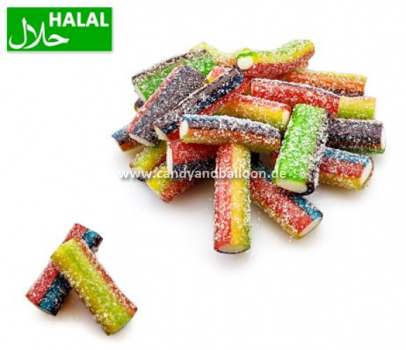 Gezuckerte Regenbogen Sticks -Fruchtig Süß- Gezuckerte Regenbogen Sticks -Fruchtig Süß-