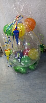 Endlich Schulkind Geschenkballon - 2023