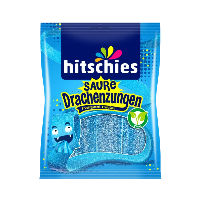 Saure Drachenzungen blau 125 g - TikTok Trend 2023 Saure Drachenzungen blau 125 g - TikTok Trend 2023