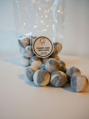 200 g Salmiakkugeln grau - die Echten 200 g Salmiakkugeln grau - die Echten