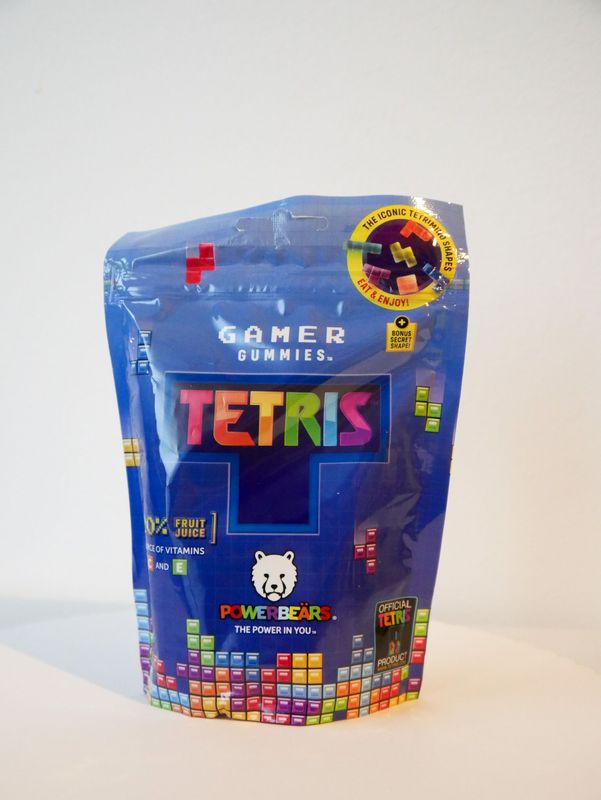 Tetris -Gummis 50 g oder 125 g im Frischebeutel - Halal mit Gelatine vom Rind Tetris -Gummis 50 g oder 125 g im Frischebeutel - Halal mit Gelatine vom Rind