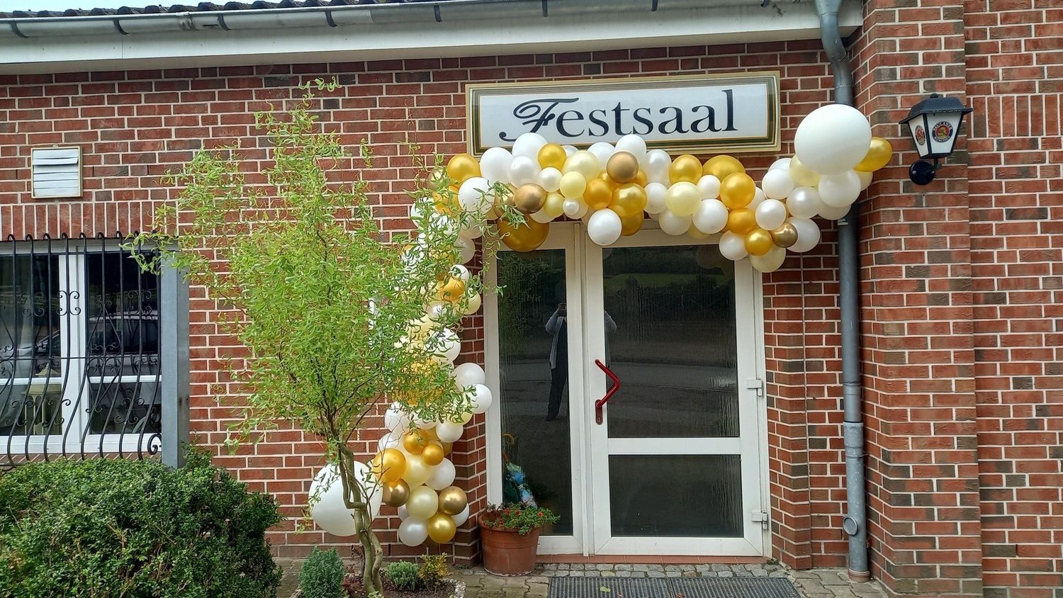 Organic Ballongirlande Standard - individuell nach Maß