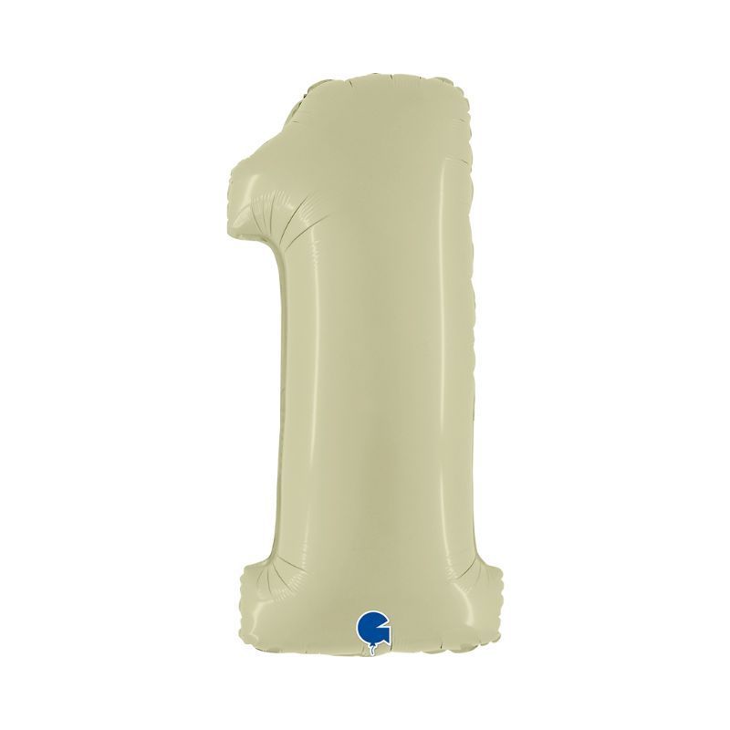 Ballon Zahl 66 cm Olivegrün Ballon Zahl 66 cm Olivegrün