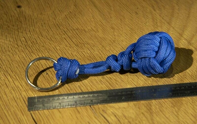 Monkeys fist lanyard with Key ring (small)