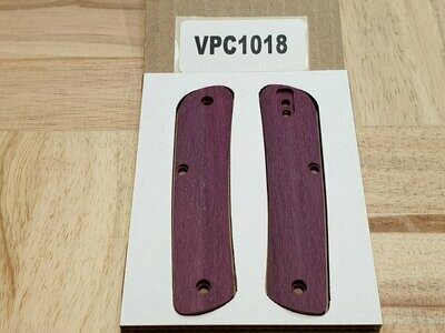 Tech Tool 1 Scales in 4.5mm Curved Purple Heart (Lot #VPC1018)