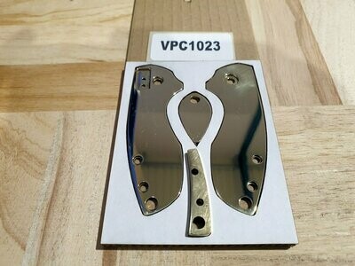 HH Pilar Scales in 2.5mm Polished Brass (Straight Edge) (Lot #VPC1023)