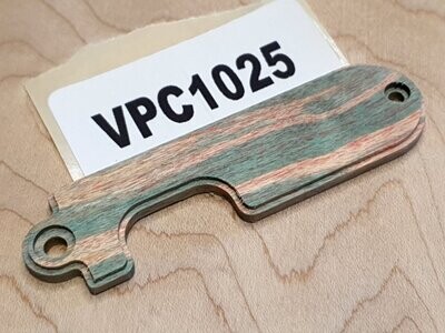 BF Bean G2 Scale in 3.5mm Spalted Mapel (Lot #VPC1025)