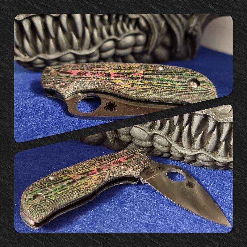 Urban V2 Ergo 5mm Scales in (Cotton Candy Allsorts) Micarta