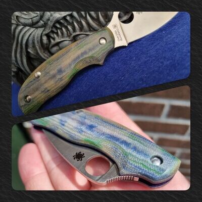 Urban V2 Ergo 5mm Scales in (Cotton Candy Blueberry Jelly) Micarta