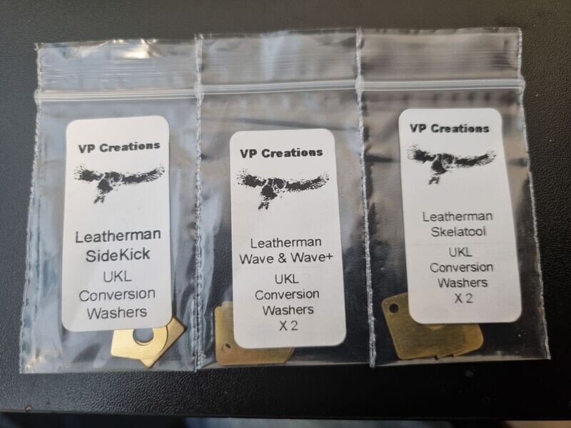 Leatherman UKL conversion washers
