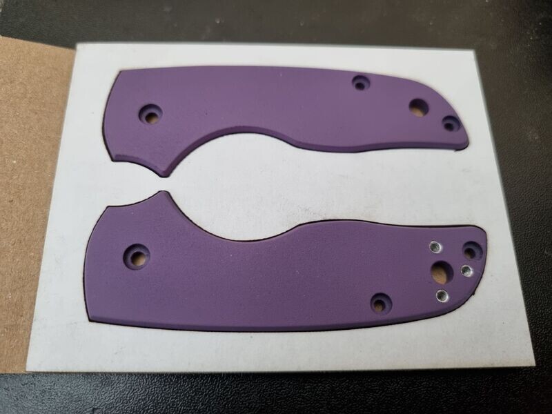 Lil Native Slipit Scales in Aluminium (Cerakote finish)