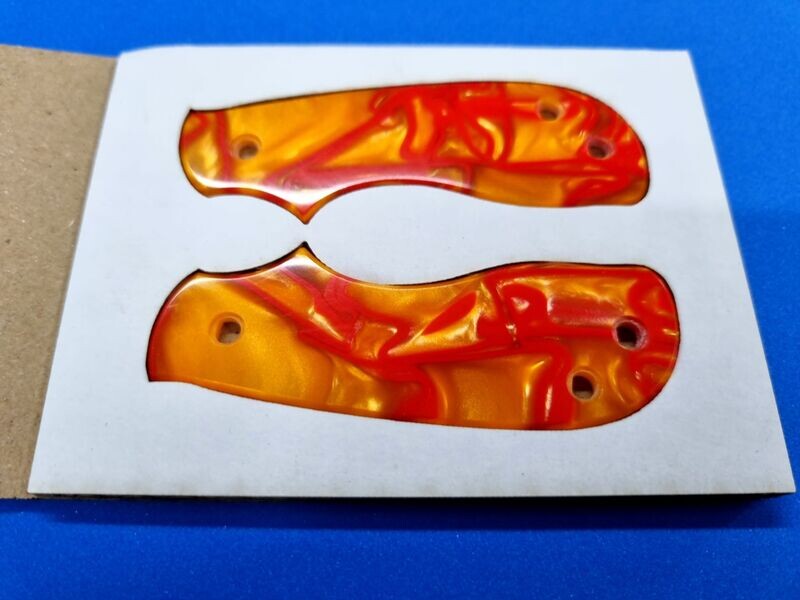 Squeak Scales in 3.1mm Kirinite (Orange Sunspot) Squeak Scales in 3.1mm Kirinite (Orange Sunspot)