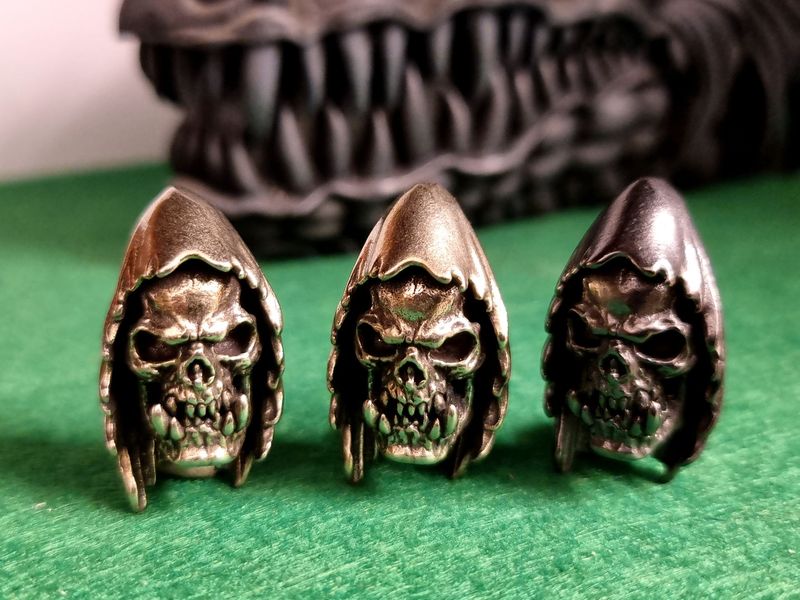 Ork Head Lanyard Beads