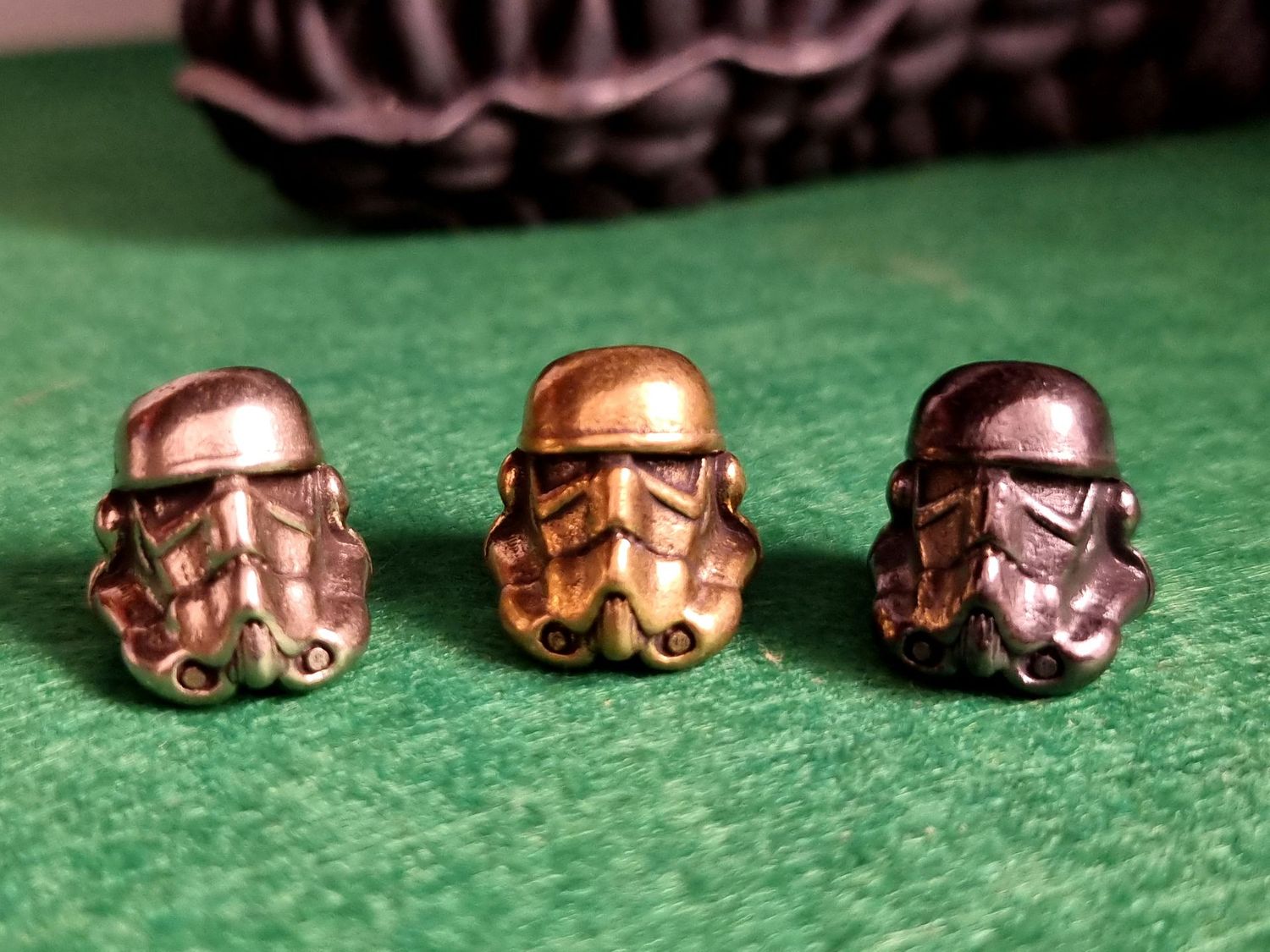 Trooper Helmet Lanyard Beads