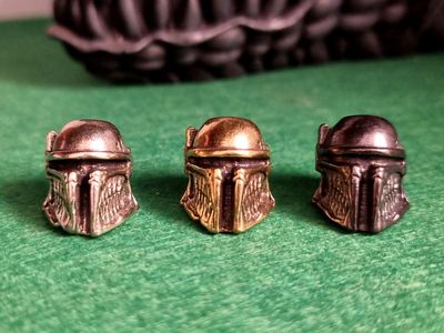 Mando Helmet Lanyard Beads