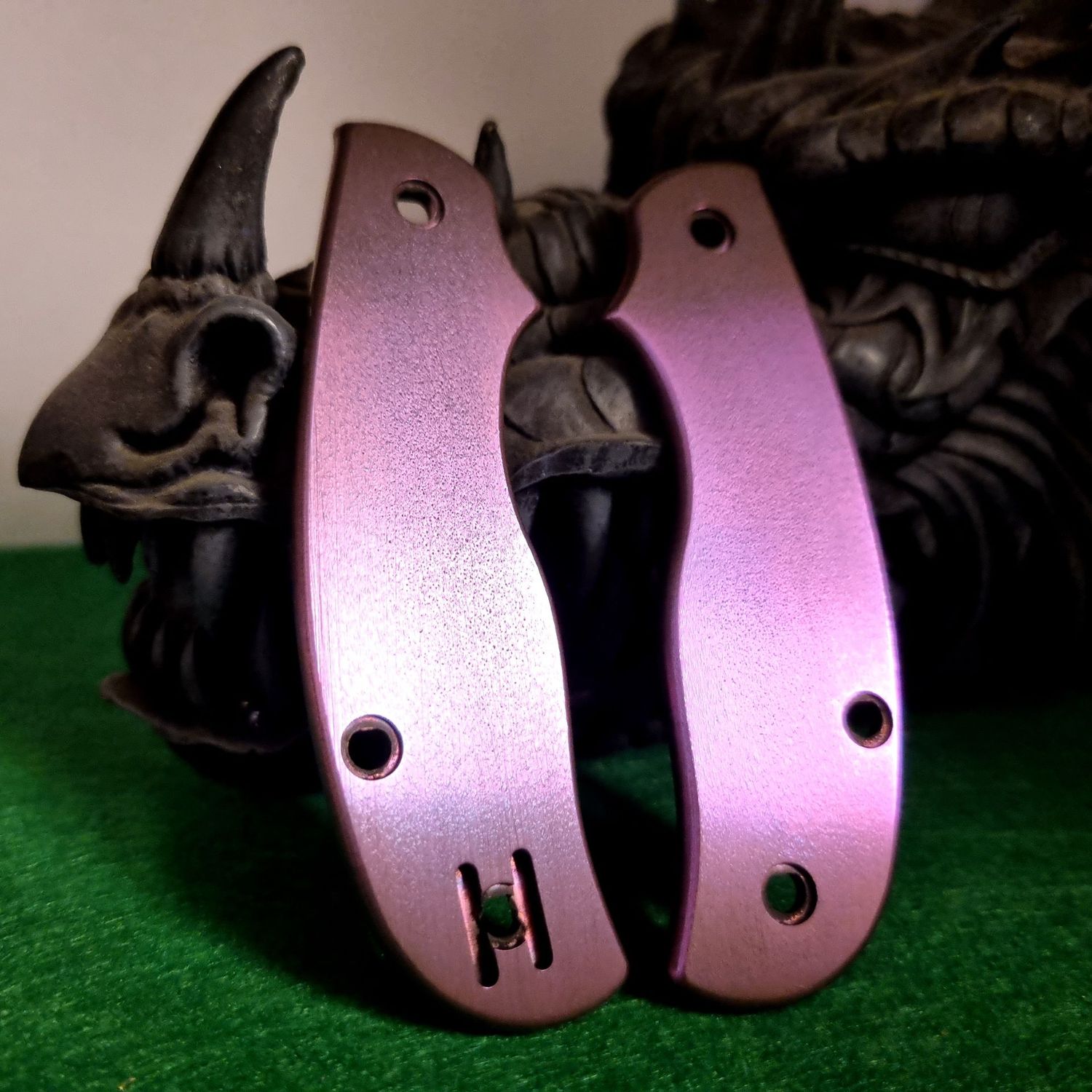 Urban Scales in 3mm Titanium (Anodised Purple lush)