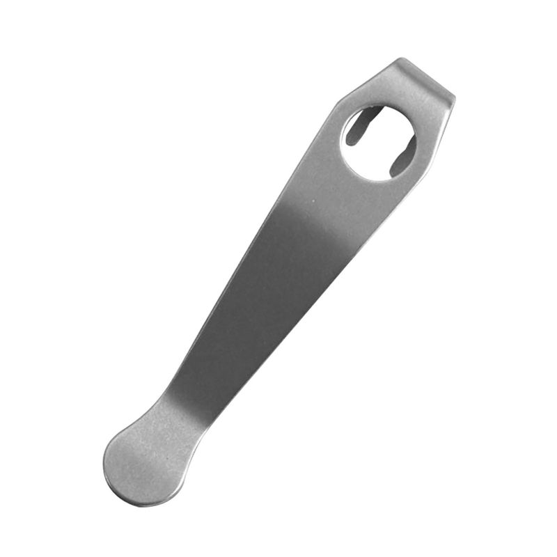 Titanium deep carry Belt / Pocket Clips (wire replacement) Semi Polished