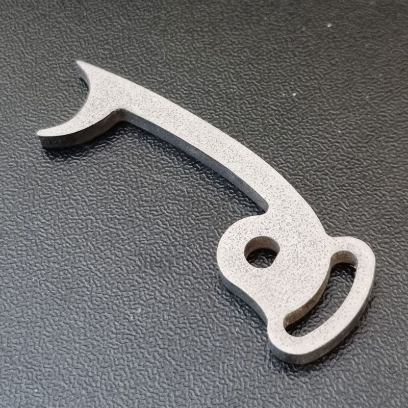 UKPK Lan Loop Back Spacer in Titanium (Mill Finish)