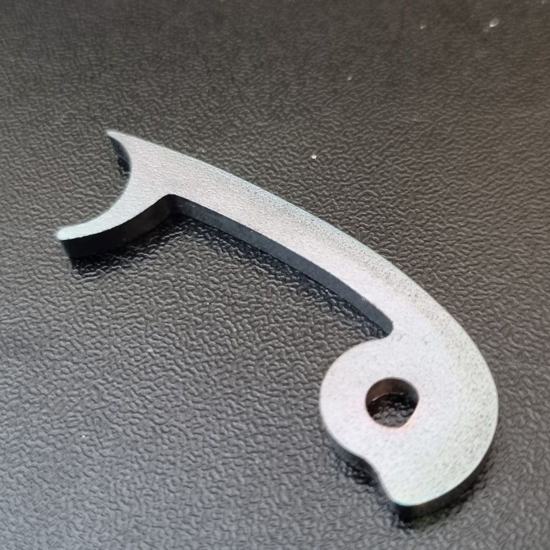 UKPK Castellated Back Spacer in Titanium (Anodised)