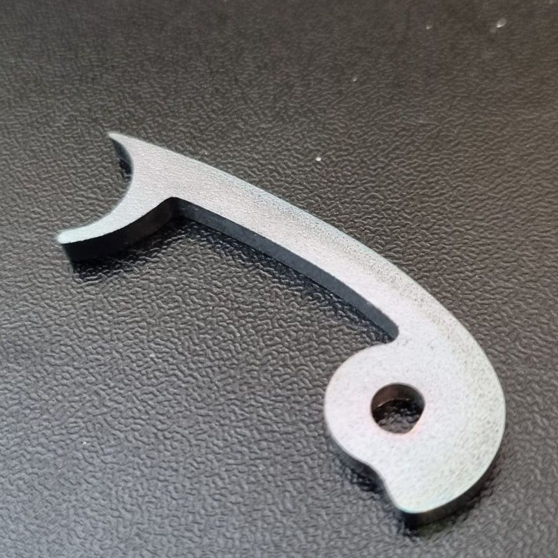 UKPK Castellated Back Spacer in Titanium (Anodised)