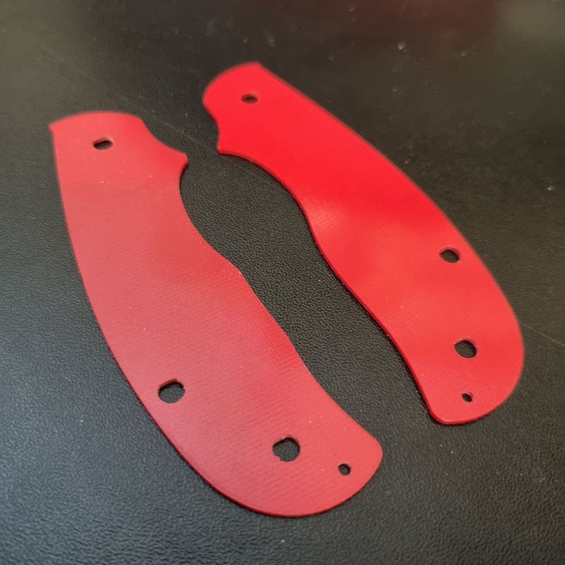 Urban Flat Liners in G10 (Red)