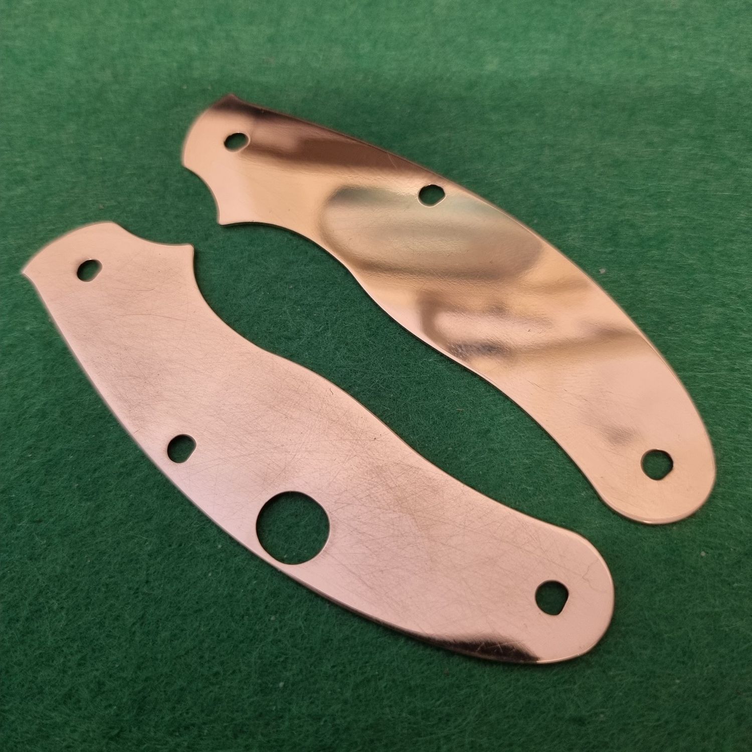 UKPK 3 Pin V2 Ergo and V2 Flat Liners in Brass (Polished)
