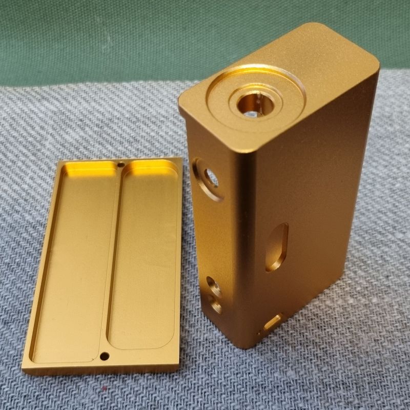Hana Style Box Mod Kit in Orange/Golden