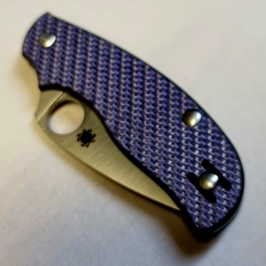 Urban Scales in 3mm Carbon Fibre (3K Twill Purple)
