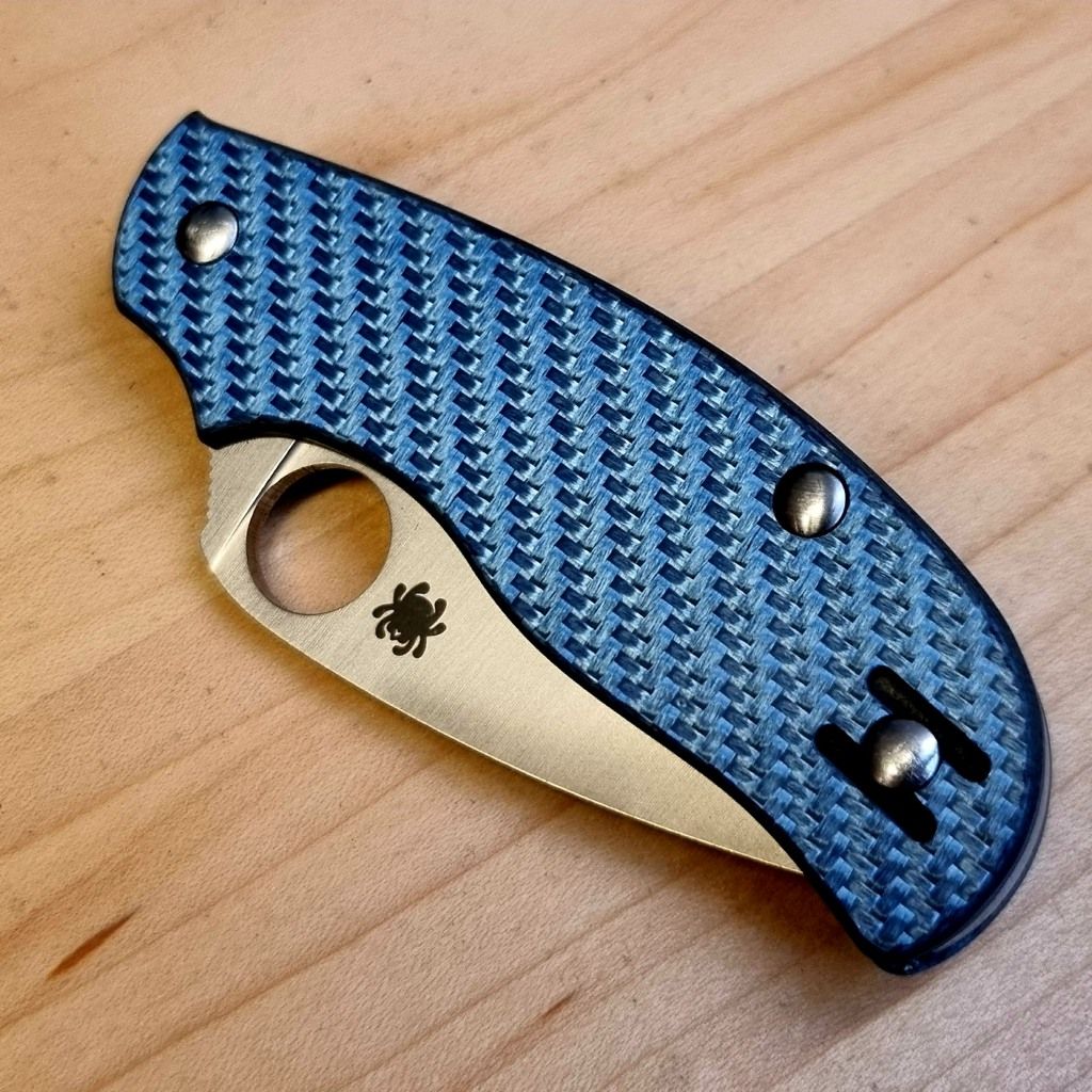 Urban Scales in 3mm Carbon Fibre (3K Twill Blue)