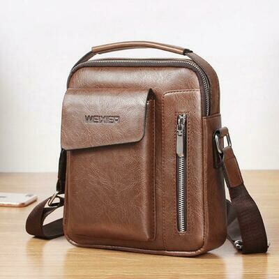 PU Leather Men Shoulder Bag