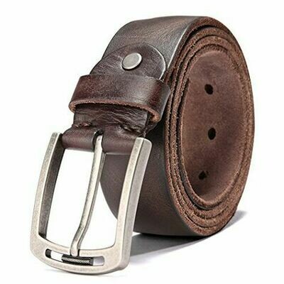 High Quality Natural Genuine Leather Belts For Men
