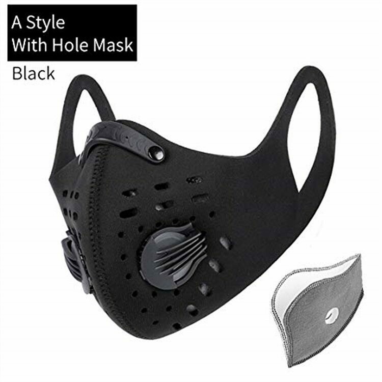 2.5 Anti-Pollution Sport Face Mask Activated Carbon Filter Dust