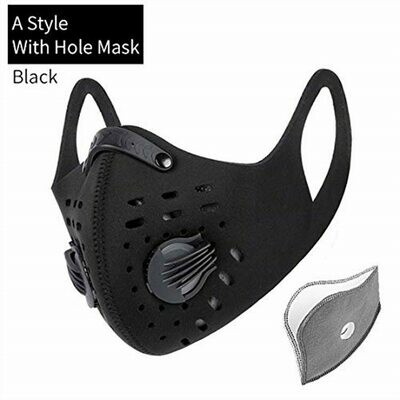 2.5 Anti-Pollution Sport Face Mask Activated Carbon Filter Dust