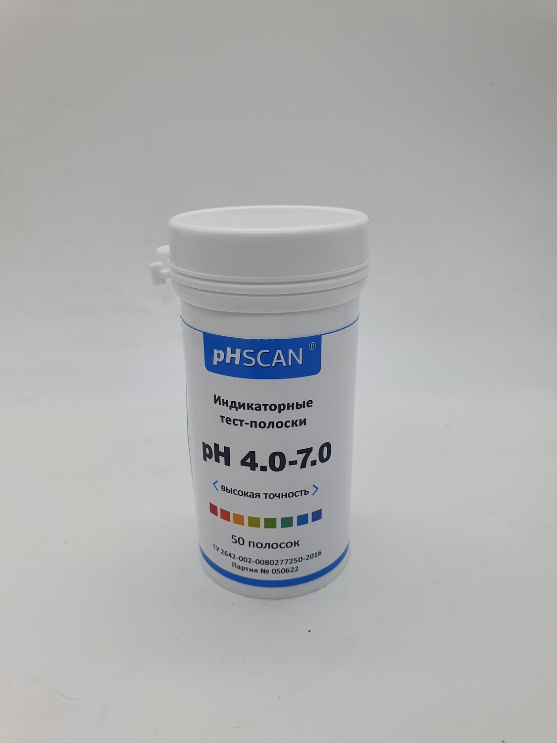 Индикаторные тест-полоски pHSCAN 4.0-7.0