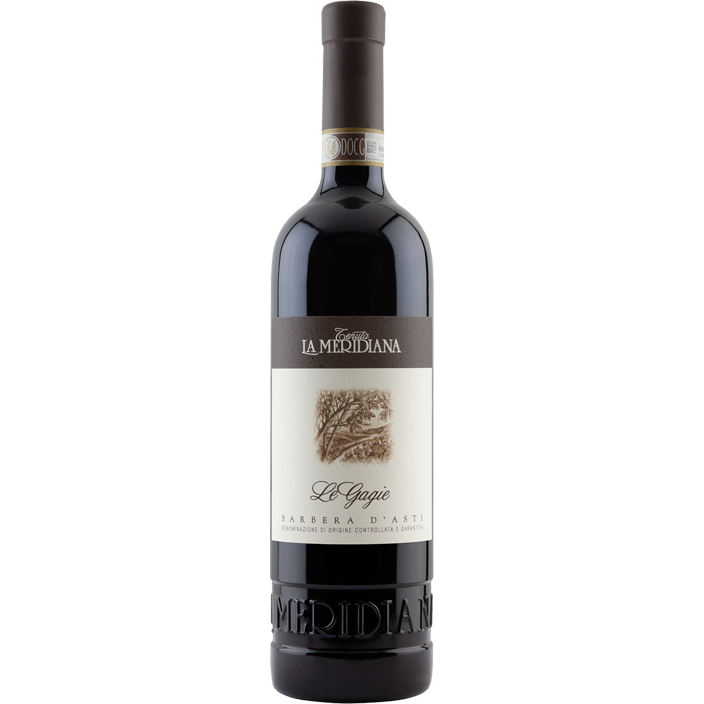 LA MERIDIANA  LE GAGIE BARBERA D'ASTI  PIEMONTE 2021