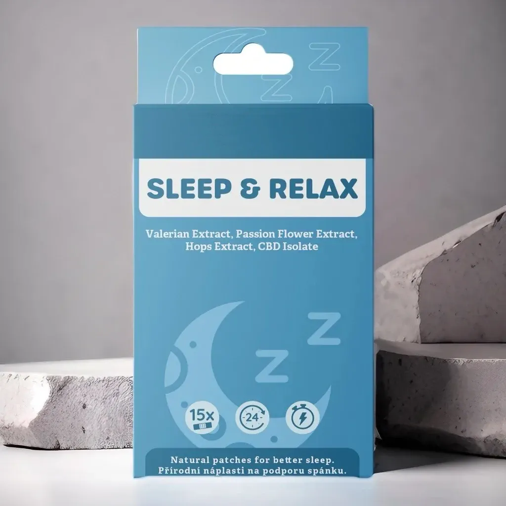 Sleep &amp; Relax – natürliche Pflaster (15 Stück)