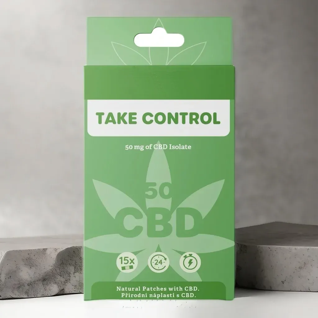 CBD 50 – Natürliche Pflaster mit CBD 50 mg (15 Stk)