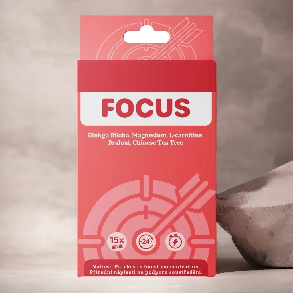 Konzentration – Natürliche Pflaster (15 Stück)