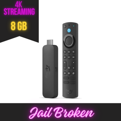 Amazon Fire TV Stick 4K 2023 with TV Controls - Amazon&#39;s black streaming device, featuring Wi-Fi 6 support and Dolby Vision/Atmos.