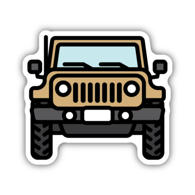 Idaho Jeep Sticker