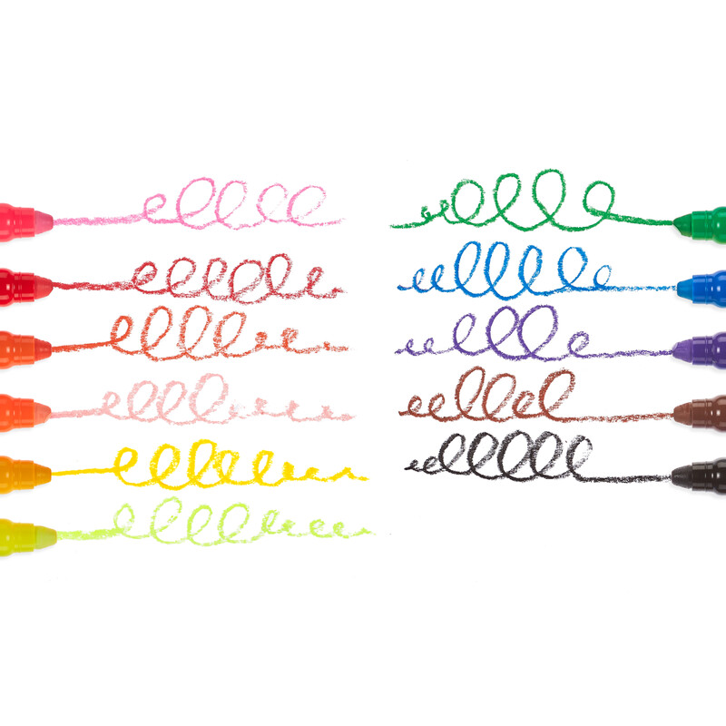 Rainy Dayz Crayons Set of 12 