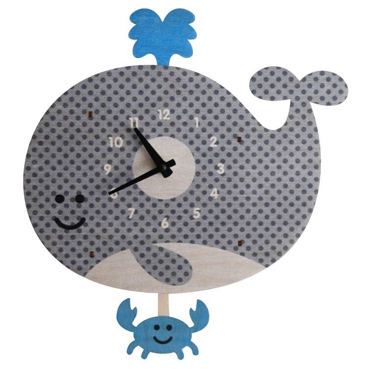 Whale Pendulum Clock