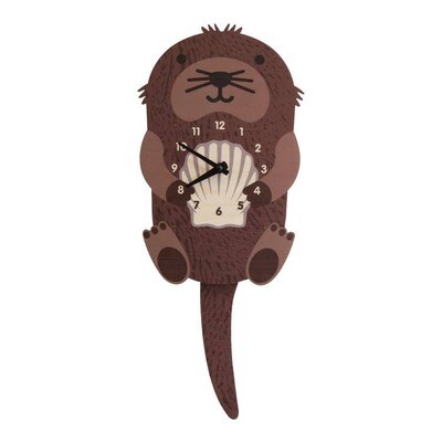 Otter Pendulum Clock