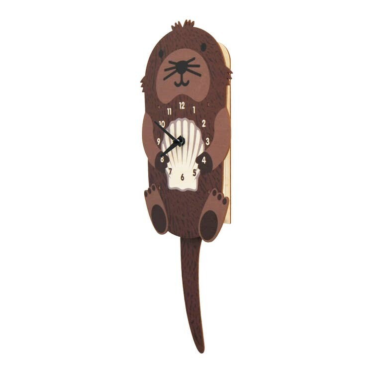 Otter Pendulum Clock