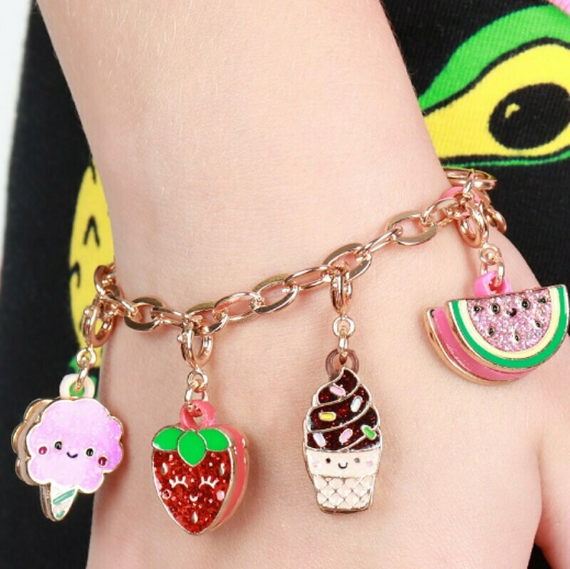 Gold Scented Strawberry Charm