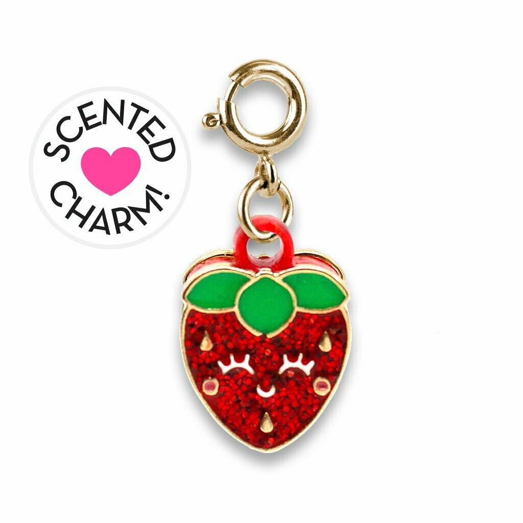 Gold Scented Strawberry Charm