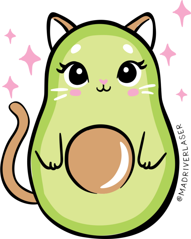 Avocato Sticker